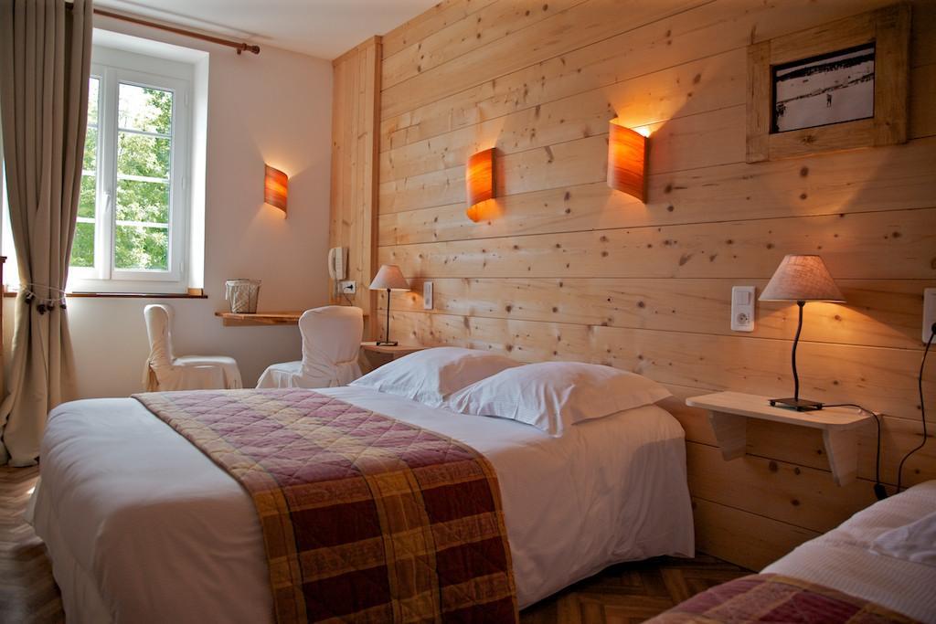 Hotel Logis Les Arobiers Lamoura Exteriér fotografie